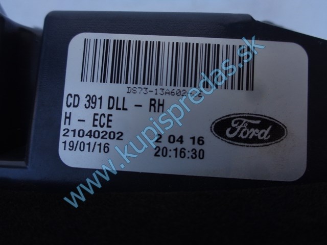 pravé zadné svetlo na ford mondeo mk5 liftback, 2140202